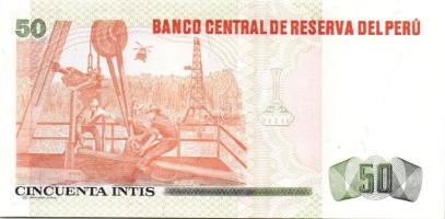 Peru 1985-1988. 7 klf bankjegy T:I