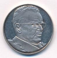 Jugoszlávia 1980. Josip Broz Tito 1892-1980 jelzett Ag emlékérem (10,33g/0.925/27mm) T:1- (PP) Yugoslavia 1980. Josip Broz Tito 1892-1980 hallmarked Ag commemorative medallion (10,33g/0.925/27mm) C:AU (PP)