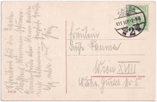 1911 Kassa, Kosice; Berger kávéház, színházi vacsora, buffet / Grand Cafe