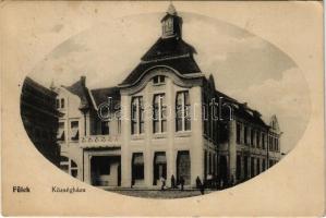 1938 Fülek, Filakovo; Községháza / town hall (EK) + 1938 Losonc visszatért So. Stpl