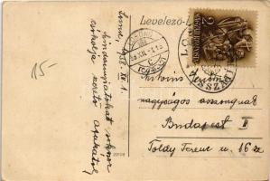 1938 Fülek, Filakovo; Községháza / town hall (EK) + "1938 Losonc visszatért" So. Stpl