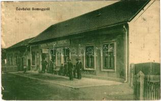 1917 Somogy, Mayer Nándor Ferenc üzlete és saját kiadása (Rb)