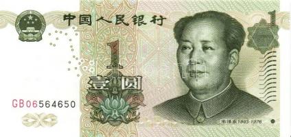 Kína 1953-1999. 8 klf bankjegy + 2 tartományi bankjegy T:I