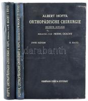 Albert Hoffa: Ortopädische Chirurgie. 6. Auflage. I.-II. Stuttgart 1921. Enke. Kiadói vászonkötésben.