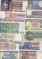 Burma, Myanmar, Srí Lanka, Bhutan, Malaysia, Bangladesh, Nepál, India, Indonézia 56 klf modern bankj...