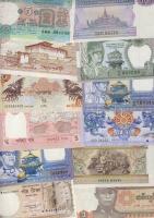 Burma, Myanmar, Srí Lanka, Bhutan, Malaysia, Bangladesh, Nepál, India, Indonézia 56 klf modern bankj...