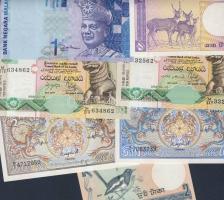 Burma, Myanmar, Srí Lanka, Bhutan, Malaysia, Bangladesh, Nepál, India, Indonézia 56 klf modern bankj...