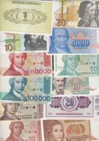 Balkán Államok / Jugoszlávia, Horvátország, Bosznia-Hercegovina, Makedónia, Szlovénia, Szerbia 48 kl...