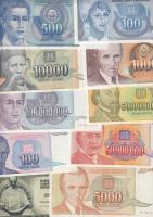 Balkán Államok / Jugoszlávia, Horvátország, Bosznia-Hercegovina, Makedónia, Szlovénia, Szerbia 48 kl...