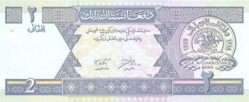 Afganisztán 8 klf modern bankjegy T:I
