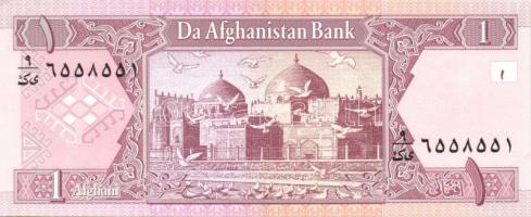 Afganisztán 8 klf modern bankjegy T:I