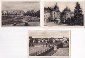 13 db RÉGI történelmi magyar képeslap vegyes minőségben / 13 pre-1945 historical Hungarian postcards in mixed quality