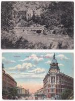13 db RÉGI történelmi magyar képeslap vegyes minőségben / 13 pre-1945 historical Hungarian postcards...
