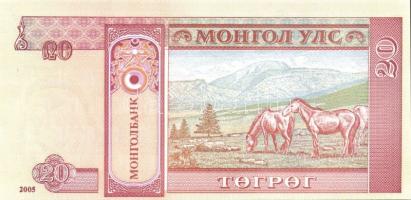 Mongólia 1955-2005. 16 klf bankjegy T:I