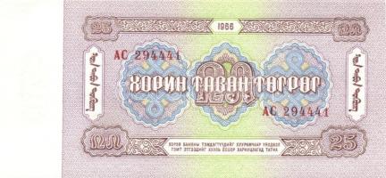 Mongólia 1955-2005. 16 klf bankjegy T:I