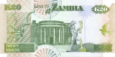 Zambia 8 klf modern bankjegy T:I