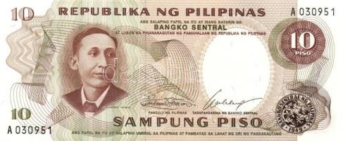 Fülöp-szigetek + Hong Kong 4 klf modern bankjegy T:I