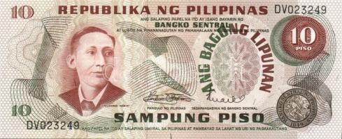 Fülöp-szigetek + Hong Kong 4 klf modern bankjegy T:I