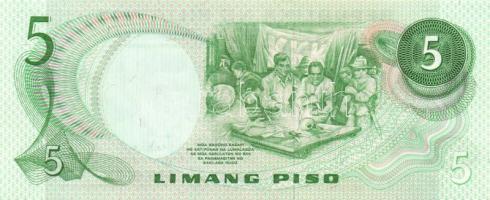 Fülöp-szigetek + Hong Kong 4 klf modern bankjegy T:I