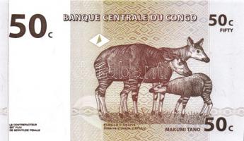 Kongó 1997-2003. 7 klf bankjegy T:I