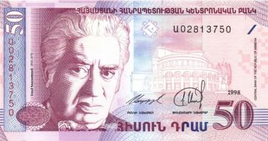 Kaukázus / Örményország, Azerbajdzsán, Grúzia 5 klf modern bankjegy T:I