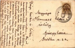 1940 Székelyhíd, Sacueni; Honvédség bevonulása / entry of the Hungarian troops. photo (EK)