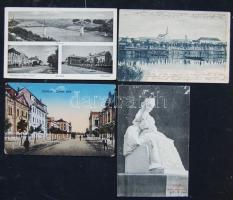 Alföldi városok, 94 db főleg régi képeslap / 94 mostly old Hungary (towns in the Lowlands)