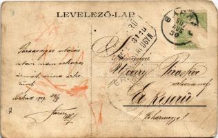 1907 Sarkad, vasútállomás, Református és római katolikus templom, Kossuth szobor, Weisz Lajos üzlete...