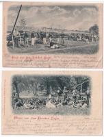 4 db RÉGI osztrák képeslap / 4 pre-1945 Austrian postcards