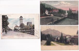 3 db RÉGI felvidéki képeslap / 3 pre-1945 Upper Hungarian (now Slovakian) postcards