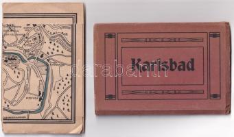 Karlovy Vary, Karlsbad; - postcard booklet with 12 postcards