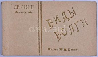 Serie II - Orosz képeslapfüzet 12 képeslappal / Pre-1945 Russian postcard booklet with 12 postcards