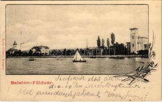 1902 Balatonföldvár, part. Klösz György