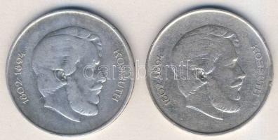 1947. 5Ft Ag "Kossuth" (2x) T:3 kis ph.