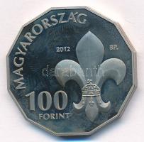 2012. 100Ft Cu-Ni "100 éves a Magyar Cserkészszövetség" T:1 (eredetileg PP)