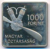 2007. 1000Ft Cu-Ni "Adorján János - Libelle" T:1 (eredetileg PP) 
Adamo EM208