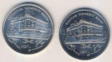 1992-93. 200Ft Ag "MNB" (2x) T:BU,2