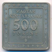 2002. 500Ft Cu-Ni "Kempelen Farkas Sakkautomatája" T:BU fo. 
Adamo EM181