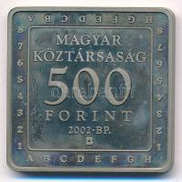 2002. 500Ft Cu-Ni "Kempelen Farkas Sakkautomatája" T:1 (eredetileg PP) 
Adamo EM181