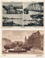 9 db RÉGI magyar és felvidéki képeslap / 9 pre-1945 Hungarian and Upper Hungarian (now Slovakian) po...