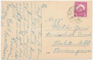 1929 Balatonszemes, Halász csárda kertje