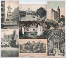 93 db régi, főleg magyar városképes lap, jó minőségű anyag!