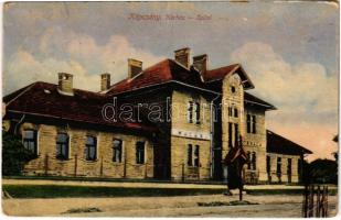 1917 Köpcsény, Kopcany, Kittsee; Spital / kórház / hospital (Rb)