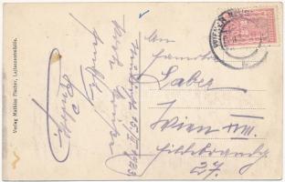 1923 Lajtaszentmiklós, Neudörfl an der Leitha; utca / Strasse. Verlag Mathias Fischer / street (EK)