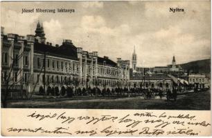 1906 Nyitra, Nitra; József főherceg laktanya / k.u.k. military barracks