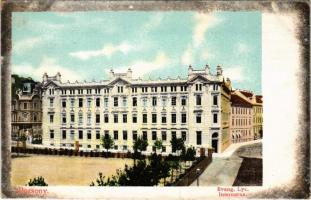 Pozsony, Pressburg, Bratislava; Evangélikus lyceum internátusa / boarding school (EK)