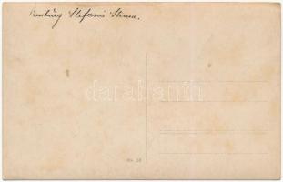 Pozsony, Pressburg, Bratislava; Stefánia út / street. photo (fl)