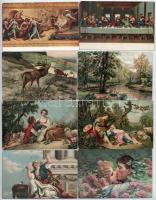 75 db Stengel képeslap közte ritkábbak