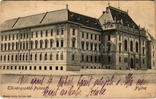 1906 Nyitra, Nitra; Törvényszéki palota / court palace (EK)