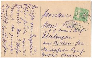 Komárom, Komárnó; Nádor utca, üzletek / street, shops (EK)